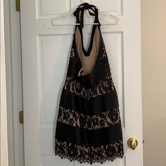 BCBG Maxazria satin and lace dress - Picture 2 of 3